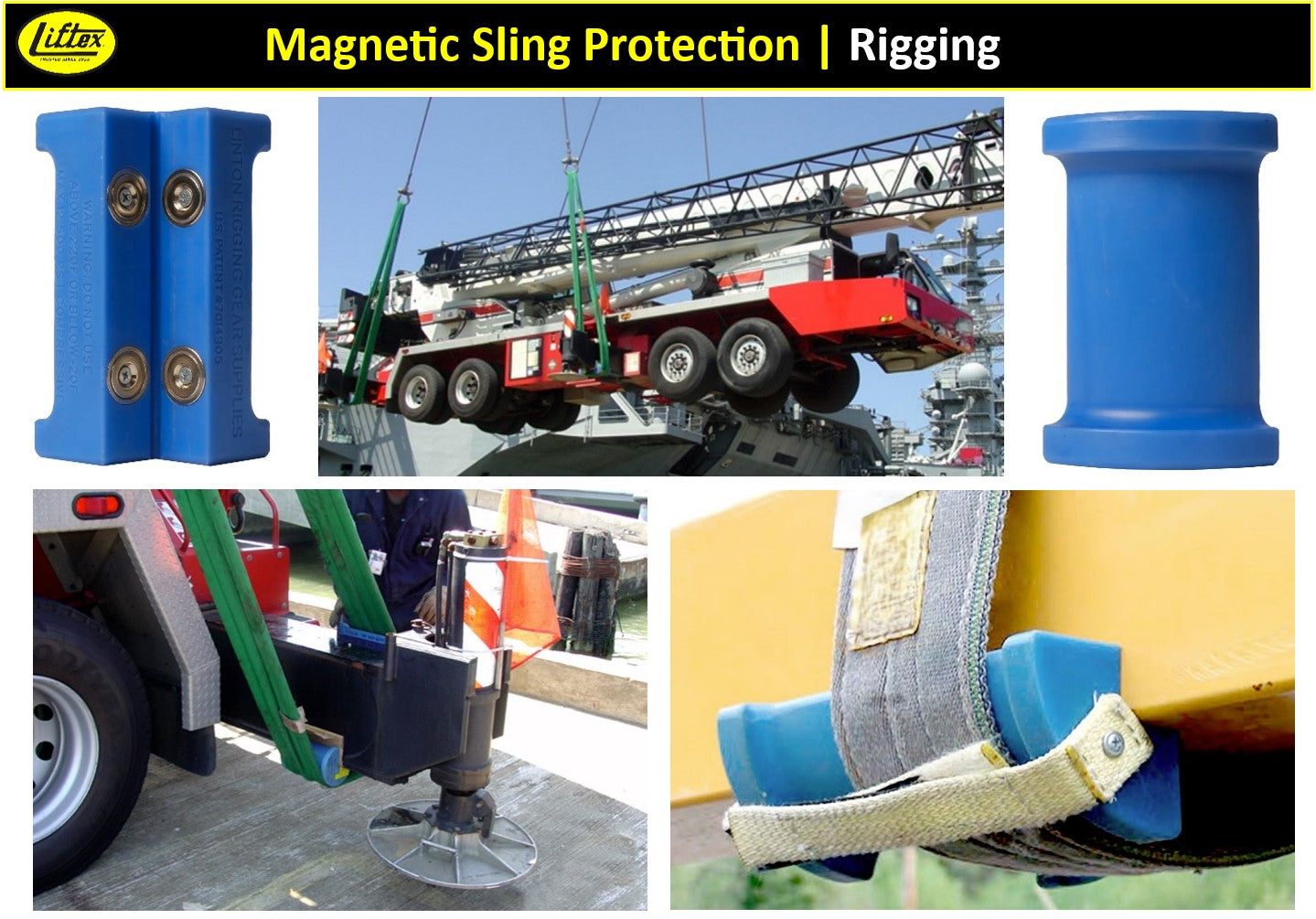 Liftex® Sling Protection / Magnetic Edge Protector / Heavy Duty