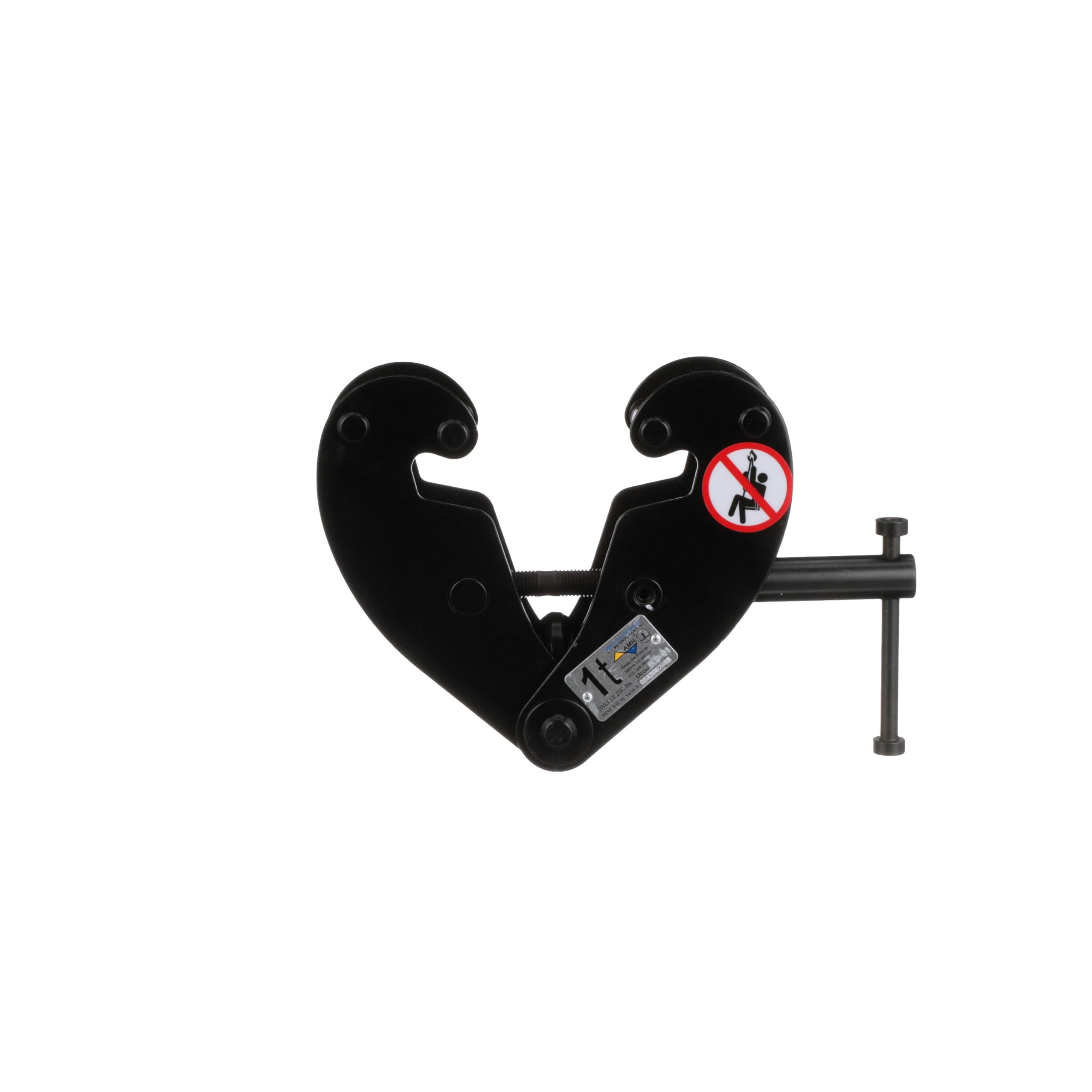 AMH BCD-Series beam clamp with movable shackle