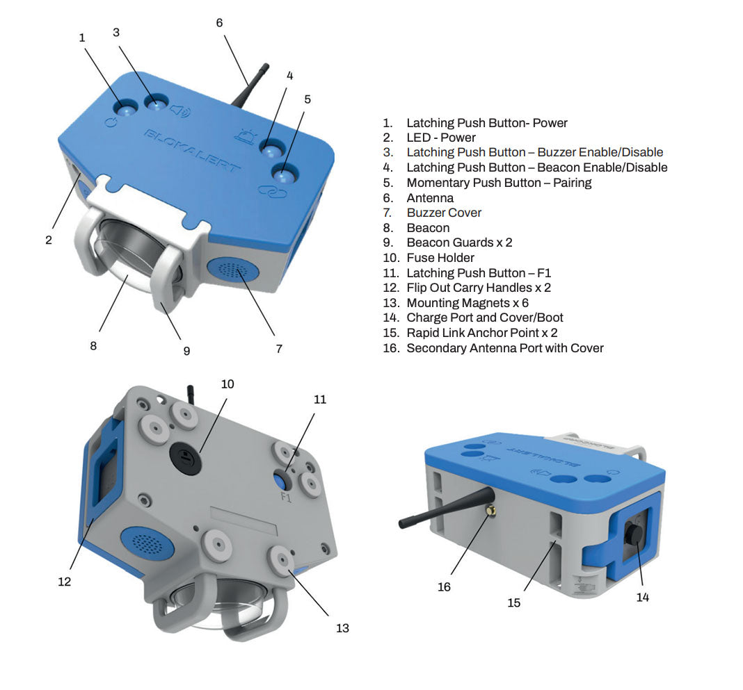 Crosby BlokAlert BA2 Alarm System