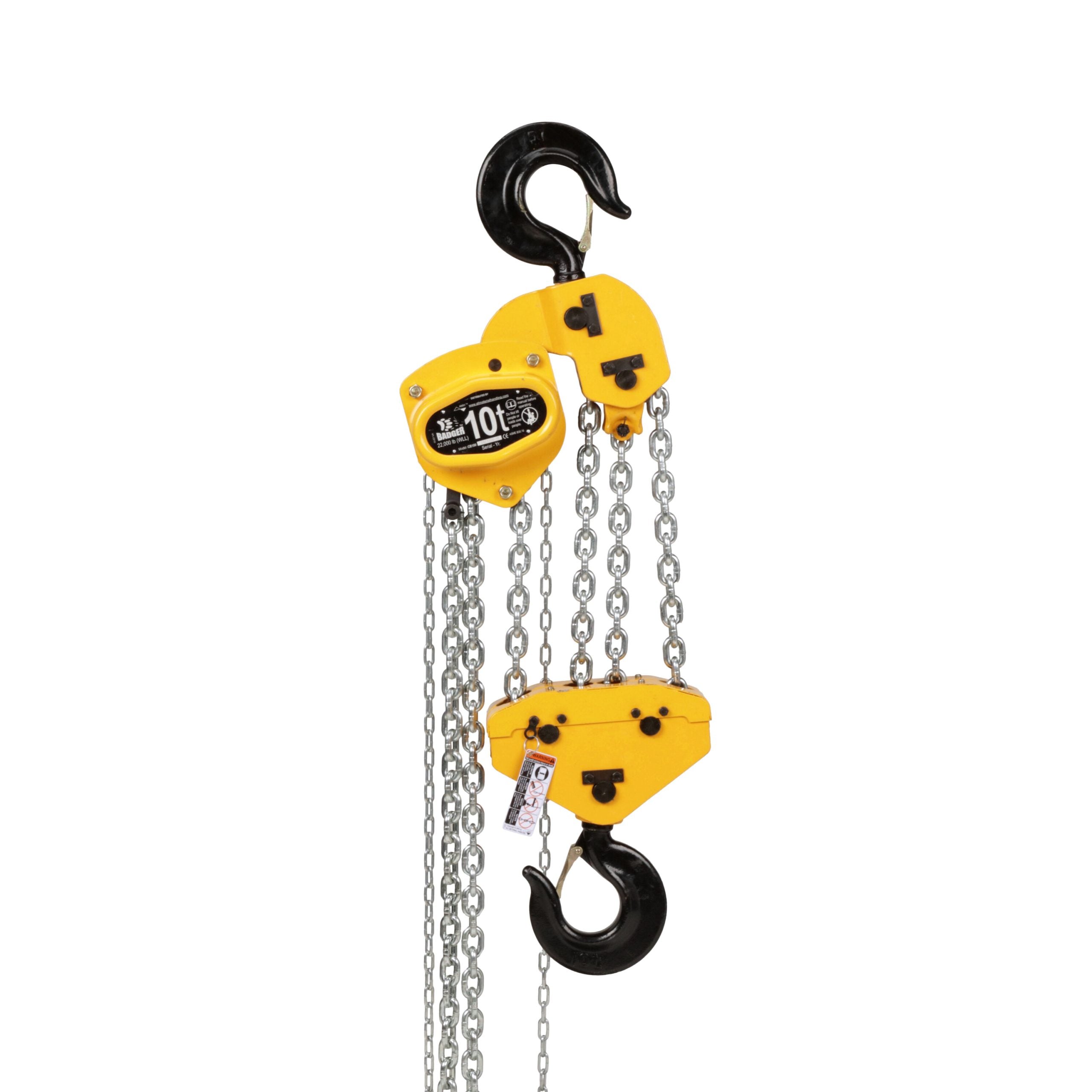 AMH Badger CB100 10-ton hand chain hoist