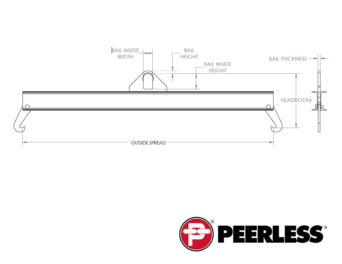 Peerless CGCLB Chlorine Gas Cylinder Lifting Beam