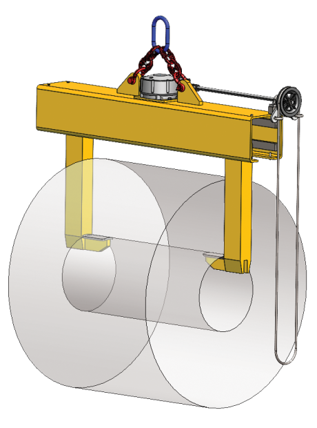 Peerless CLT Coil Lifter Telescopic Two-Sided