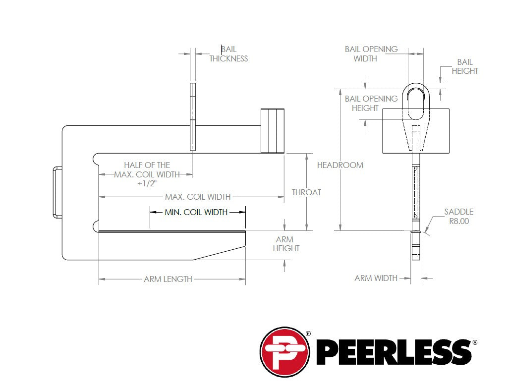 Peerless CL Coil Lifter