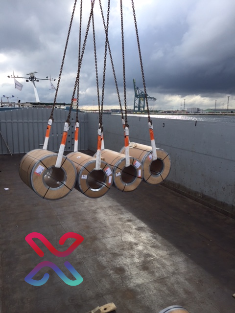 LIFT-TEX EXC — Coil sling in action 4