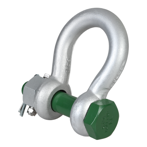 Green Pin G-4143 Bow Shackle (Flat Nut)