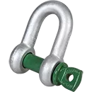 Green Pin G-4151 dee shackle SC screw pin