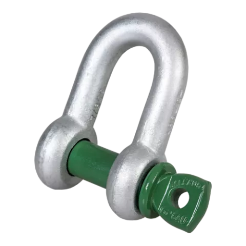 Green Pin Dee Shackle SC (Screw Pin)