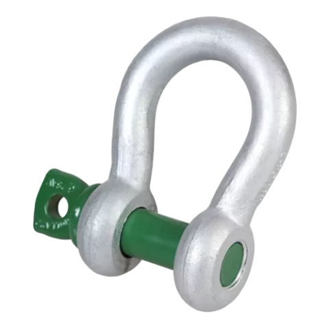 Green Pin Bow Shackle SC (Screw Pin)