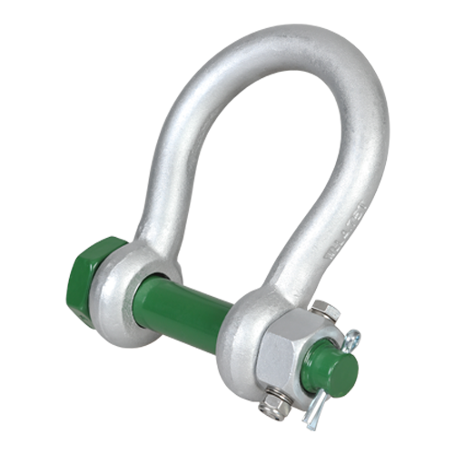 Green Pin BigMouth G-4243 Bow Shackle (Flat Nut)