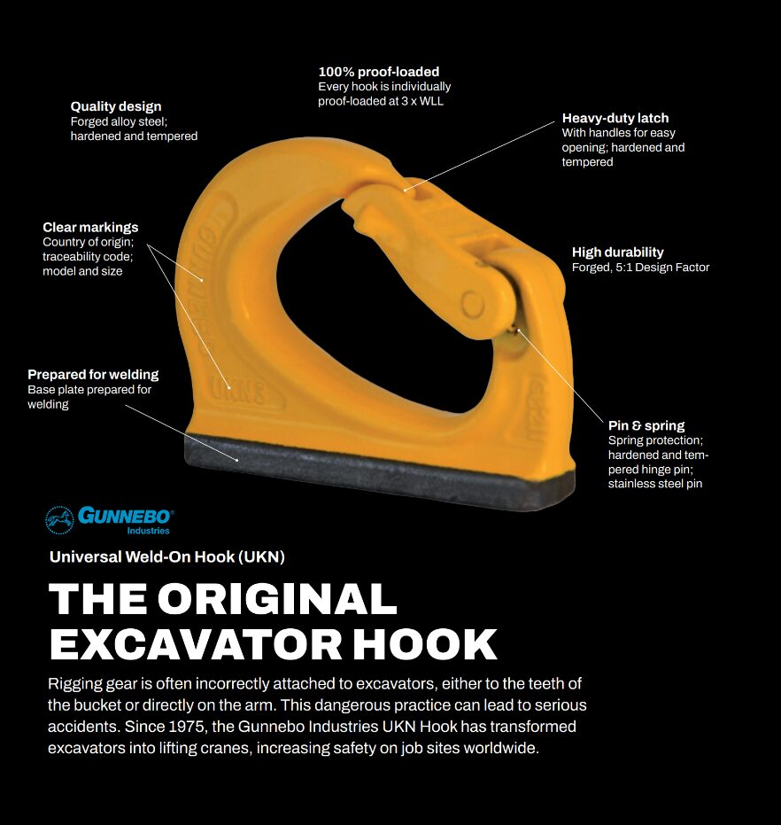 Gunnebo UKN Weld-On Hook