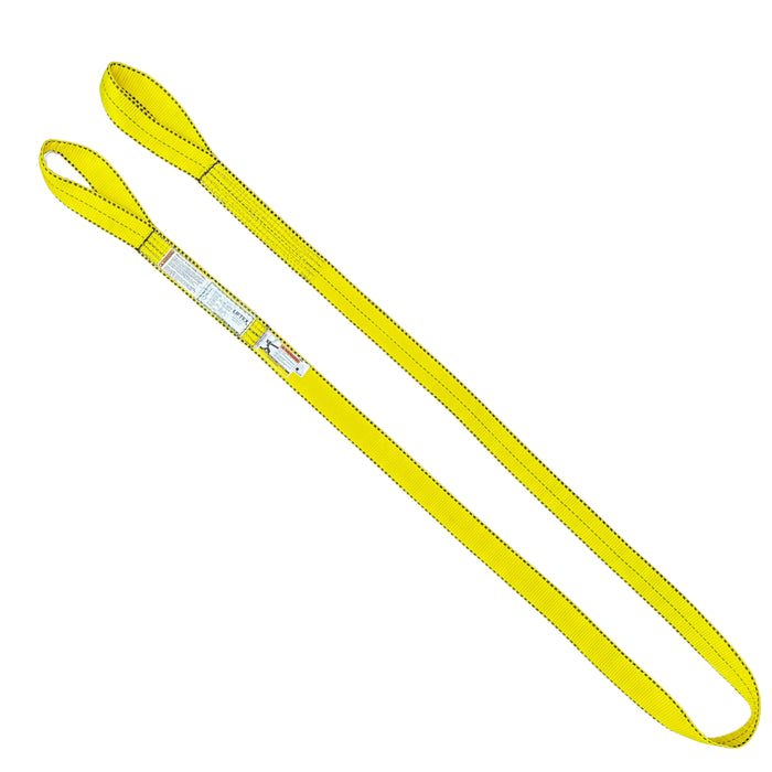 Liftex® | EE193 | 1-Ply 3" Flat Eye Polyester Pro-Edge® Web Sling | 4,800 lbs WLL