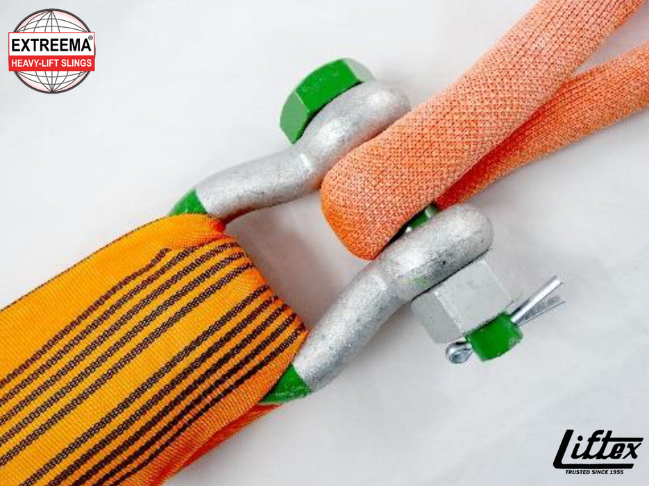 Lift-Tex® | EXS30 | Orange Extreema® XS Endless Round Sling | 30,000 lbs WLL