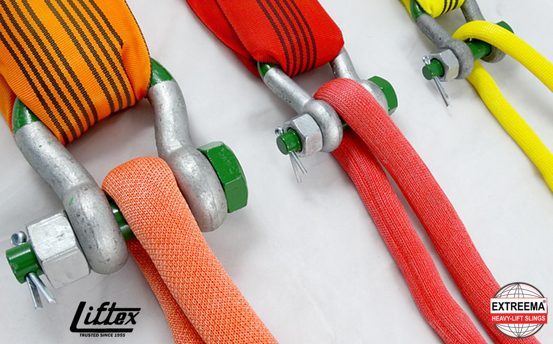 Lift-Tex® | EXS09 | Yellow Extreema® XS Endless Round Sling | 9,000 lbs WLL