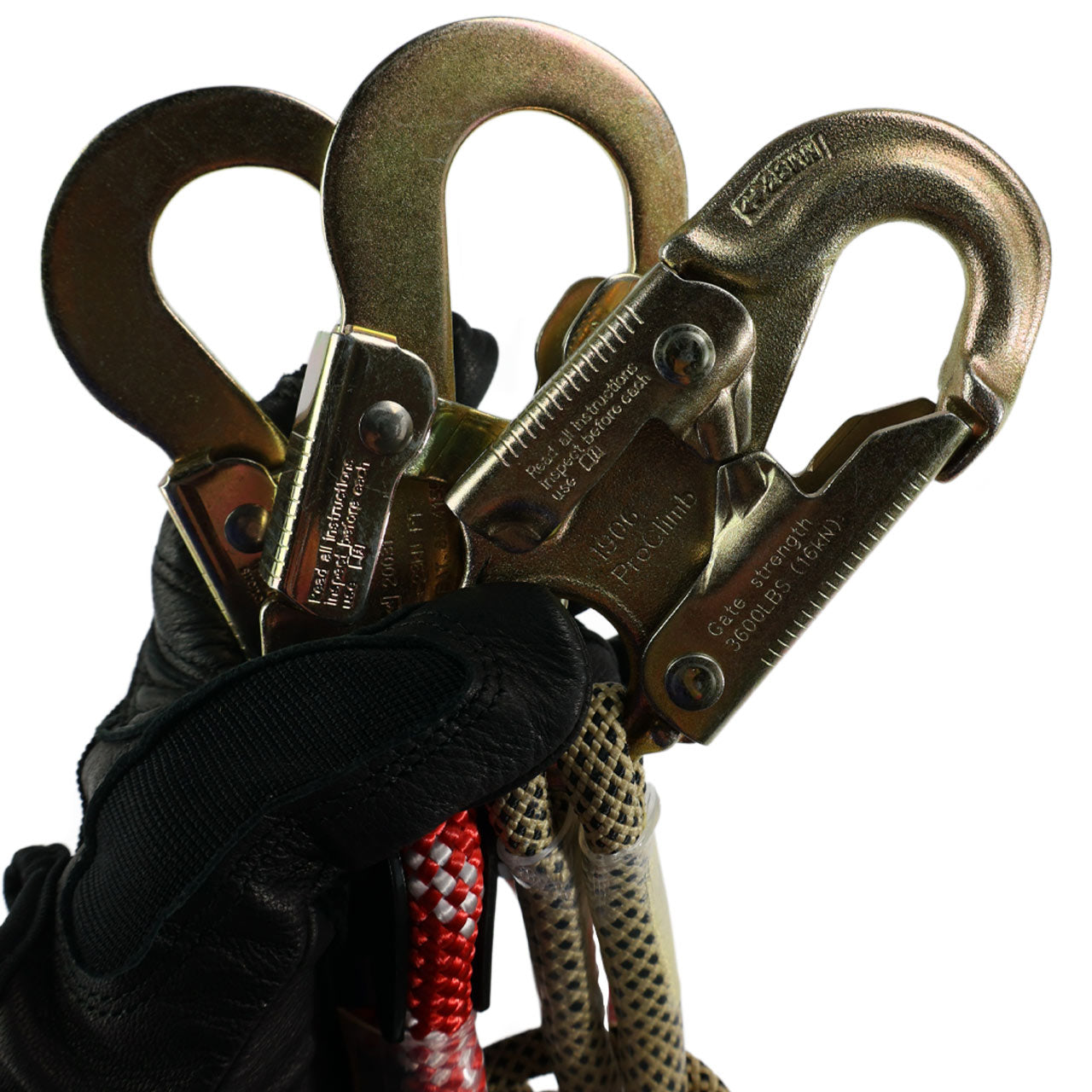 Pelican Rope Red-3 Positioning Lanyard