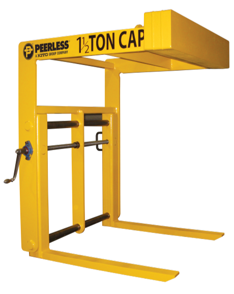 Peerless PLAH Adjustable Fork Heavy Duty Pallet Lifter (Hand Wheel)