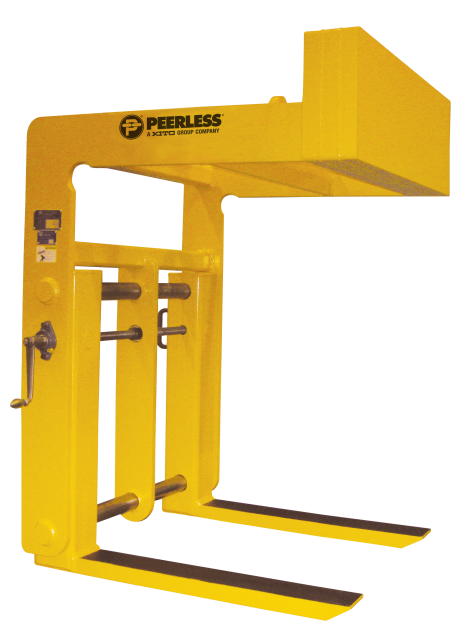 Peerless PLHW Adjustable Fork Pallet Lifter (Hand Wheel)