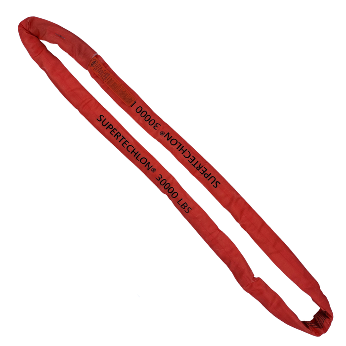 Liftex® | STENR-30K | Orange SuperTechlon® Endless Round Sling | 30,000 lbs WLL