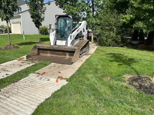 DICA SlatTrax temporary roadway deployed for equipment and personnel access