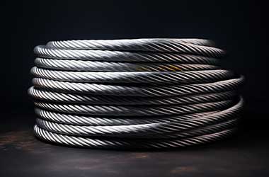 Galvanized aircraft cable
