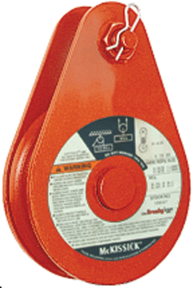 Crosby McKissick Q-681-Z Marine Snatch Block (Galvanized, Sealed)
