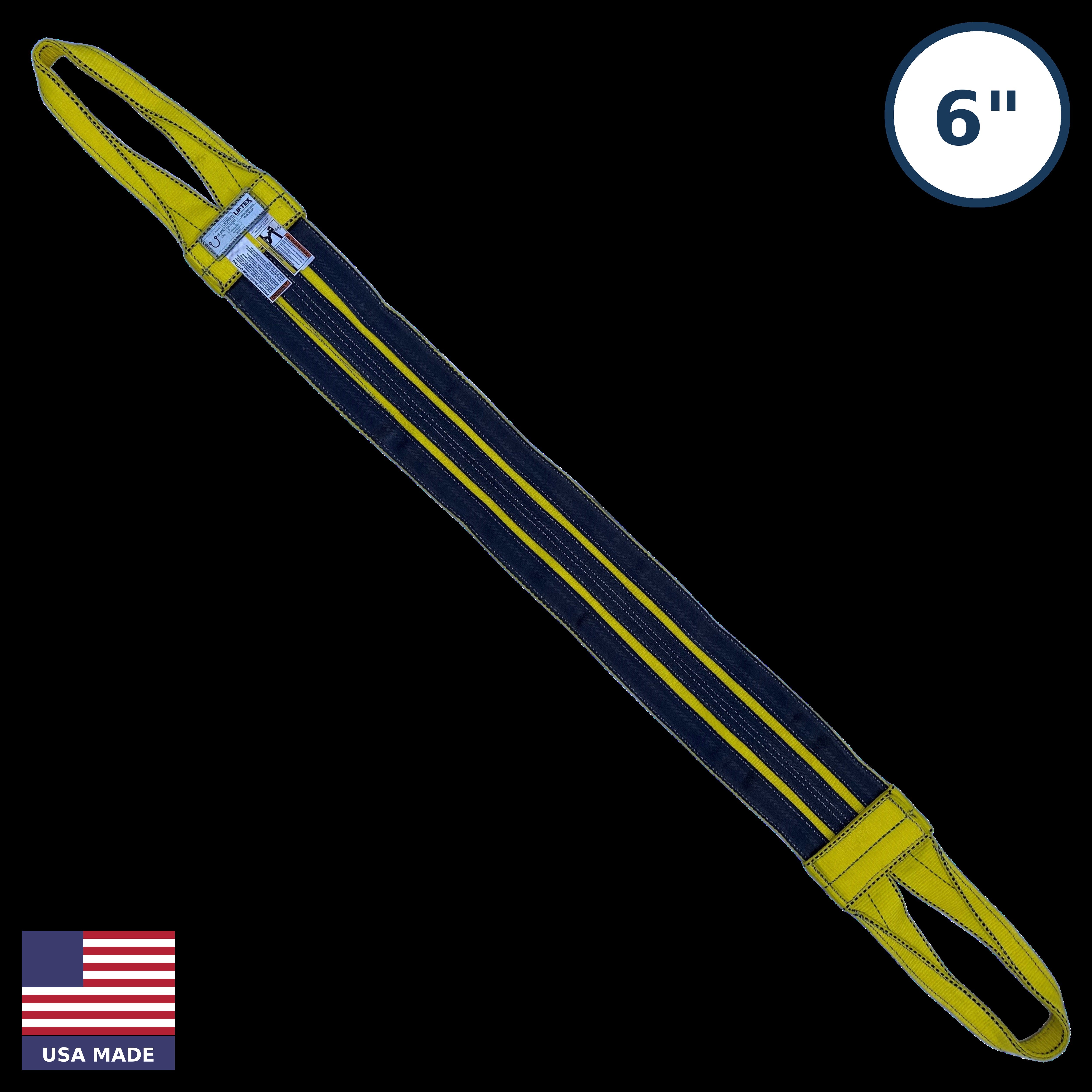 Heavy Duty Wide Body Web Sling Made in USA