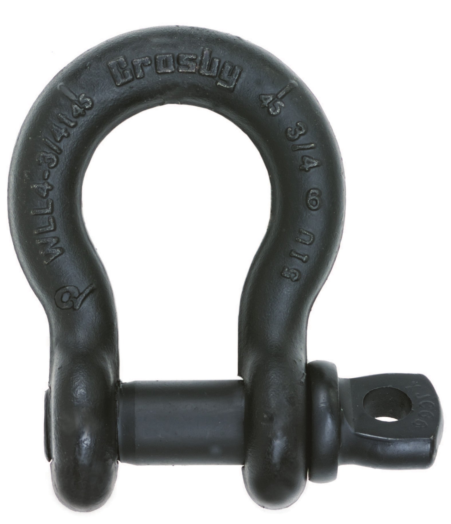Crosby S-209T black theatrical screw pin anchor shackle