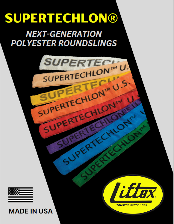 Liftex® SuperTechlon® Endless Round Sling / ST-ENR-15K-LC / Red