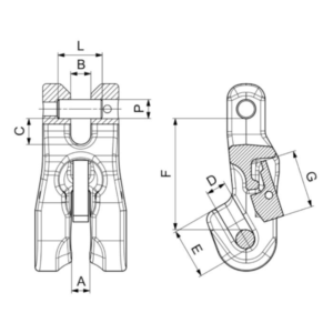 AMH / Cartec Grade 100 / Links, Clutches, Shortening Hooks & Weld-On Fittings