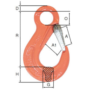 AMH / Cartec Grade 100 / Clevis & Eye Alloy Hooks (Sling, Grab, Foundry, Self-Locking) / 3,000 lb+