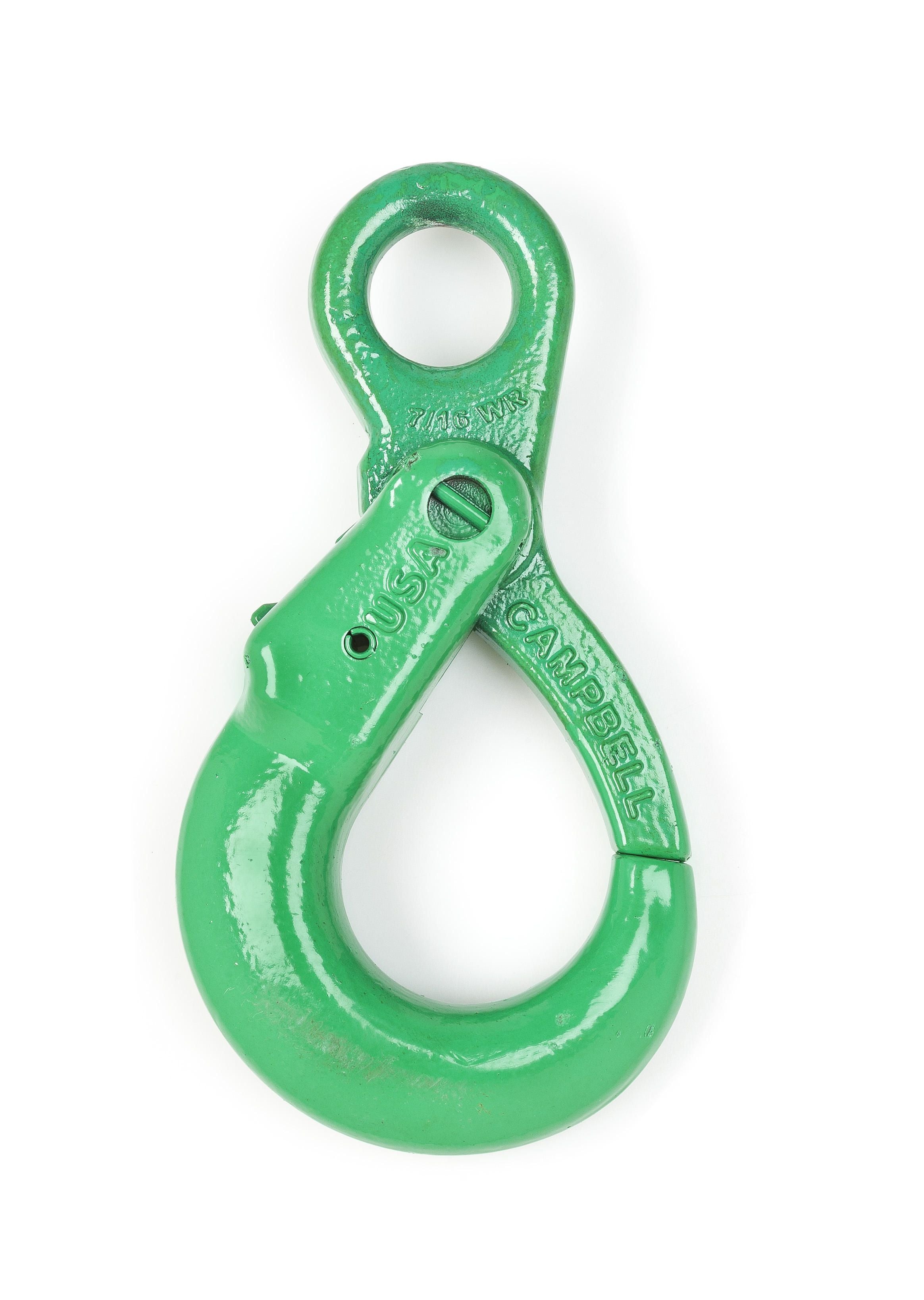 Campbell Alloy Eye Hoist Hook with Latch