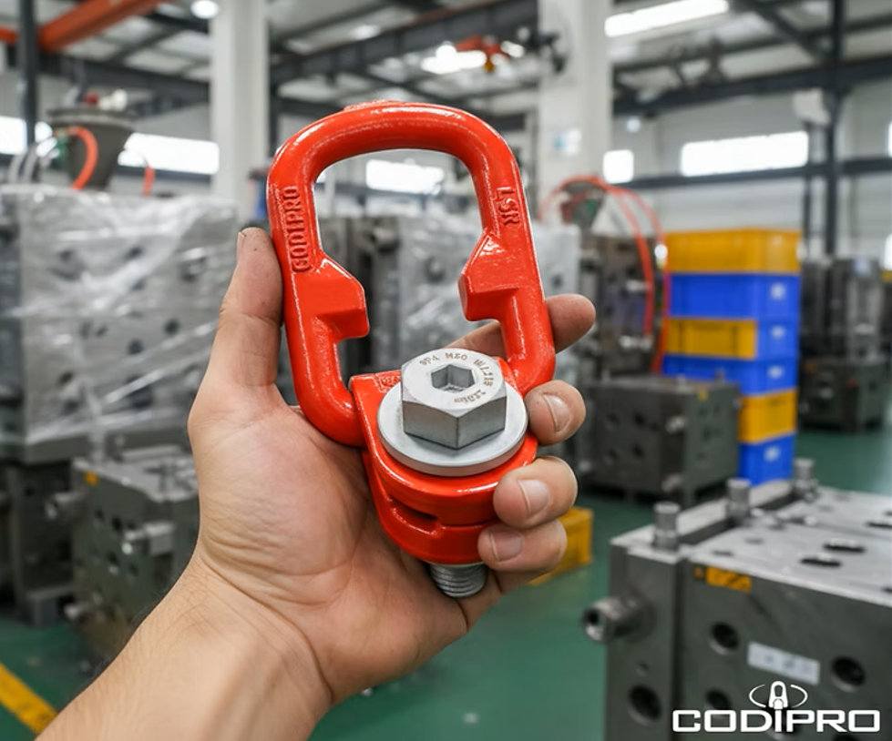 CodiPro LSR Lateral Swivel Ring in use