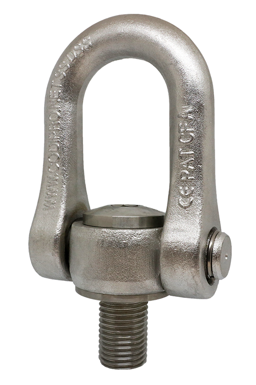 CodiPro SS.DSS 316L Stainless Steel Universal Double Swivel Hoist Ring
