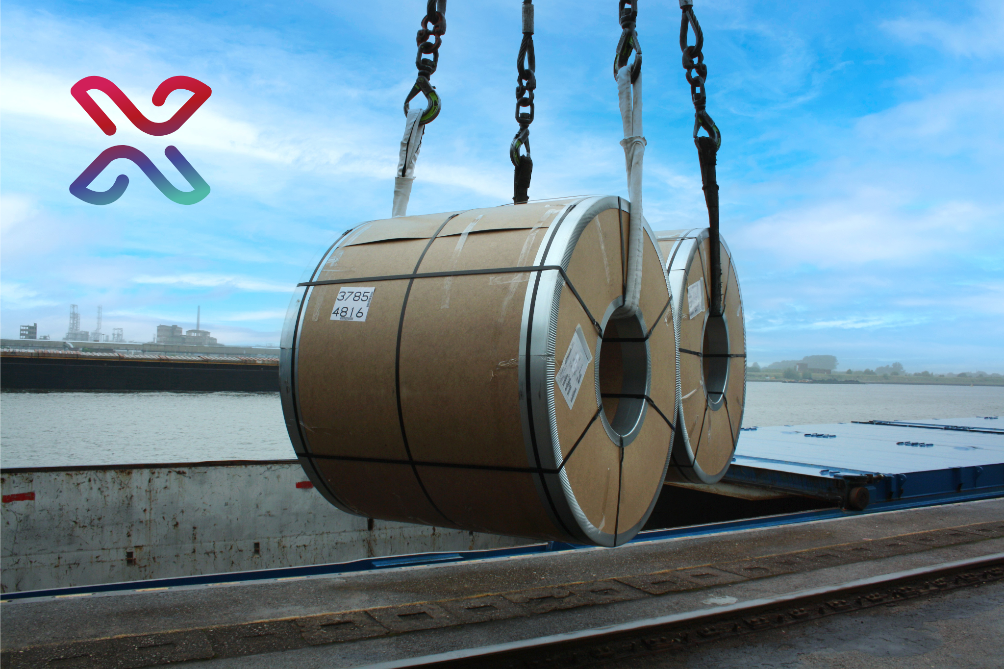 LIFT-TEX EXC — Coil sling in action 3