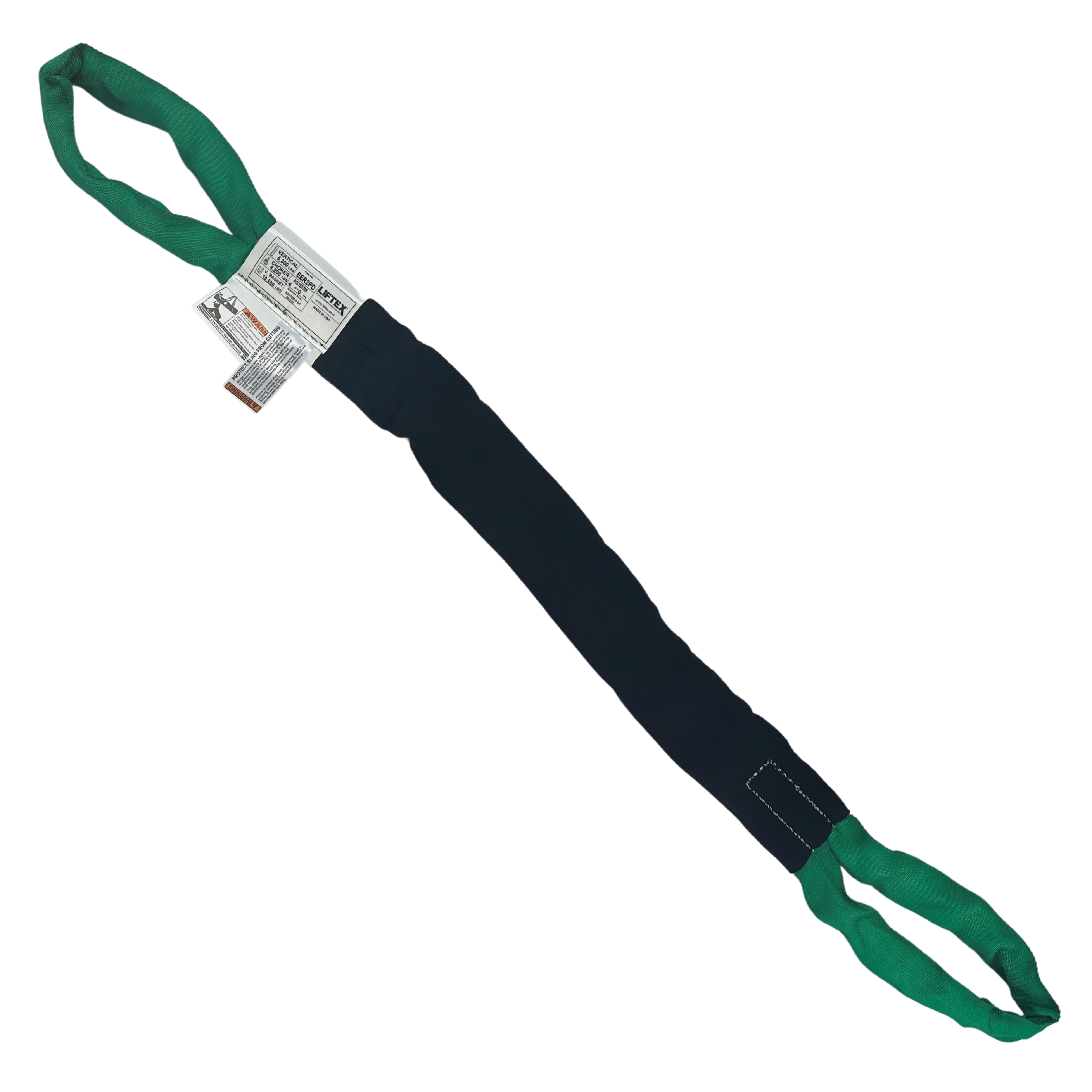 Liftex® / EER2 / Green Eye & Eye RoundUp® Round Sling / 5,300 lbs WLL