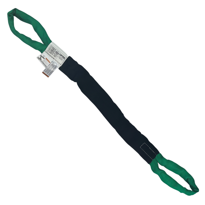 Liftex® | EER2 | Green Eye & Eye RoundUp® Round Sling | 5,300 lbs WLL
