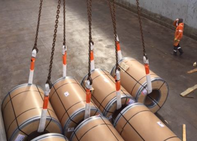Lift-Tex® Extreema® Coil Handling Sling | EXC 40K Basket | Dyneema® Core, Cover, and Sleeves