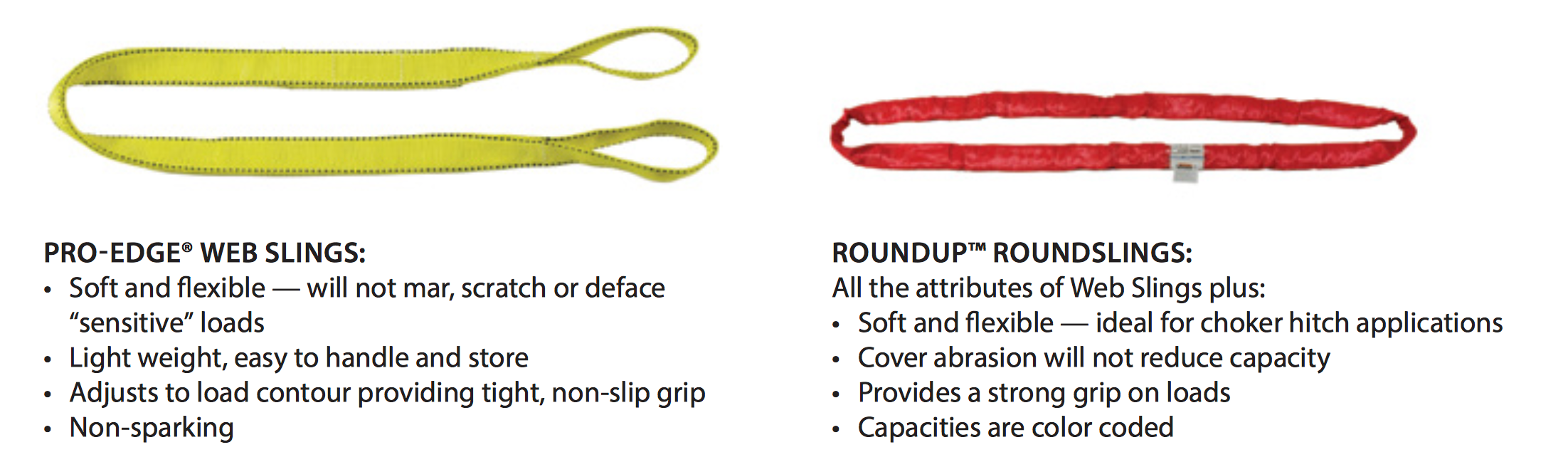 Liftex® RoundUp® Endless Round Sling | ENR8 | Orange 25,000 Vert.