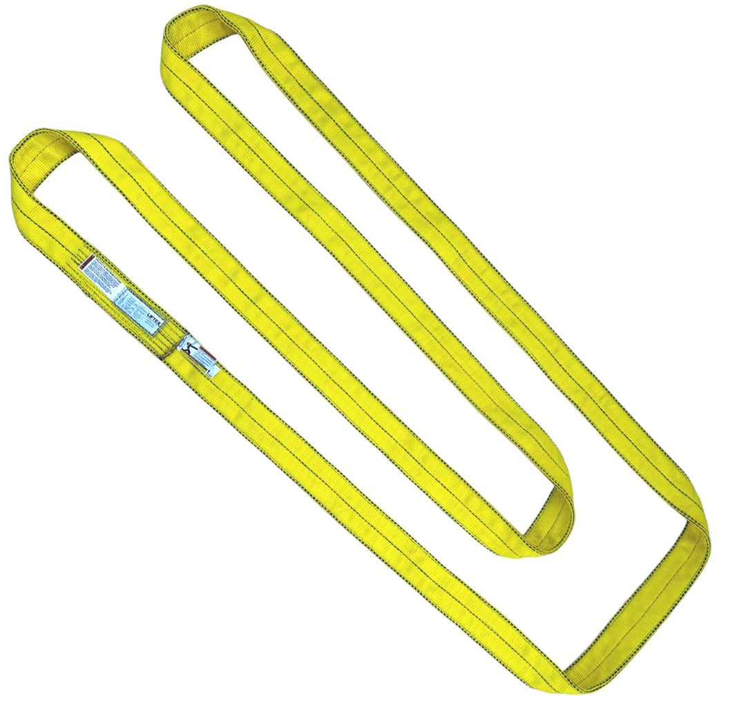 Liftex® Pro-Edge® / 2-Ply 4" Endless Polyester Web Sling / EN294 / 20,700 lbs WLL