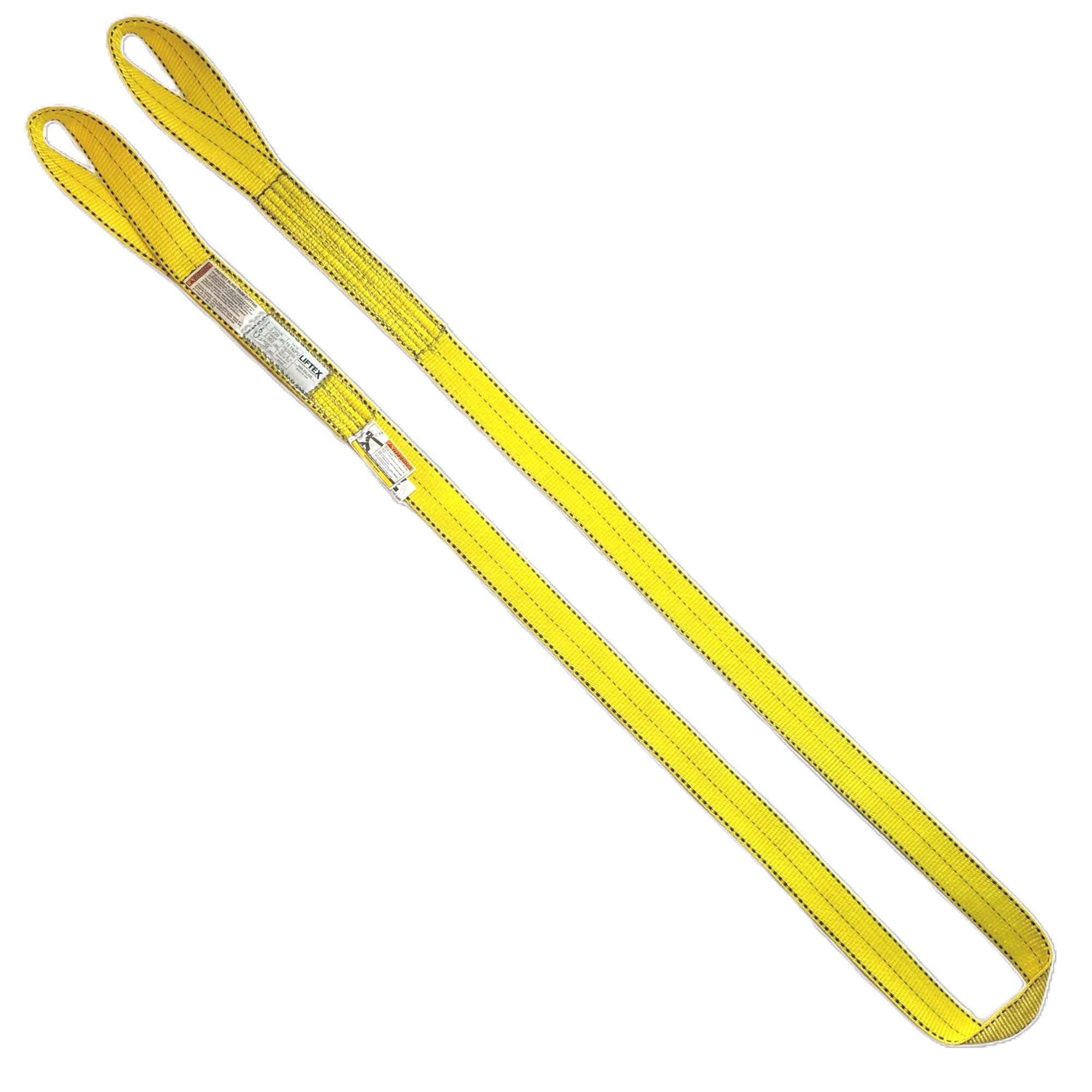 Liftex® Pro-Edge® / 2-Ply 2" Twisted Eye Polyester Web Sling / TE292 / 6,400 lbs WLL