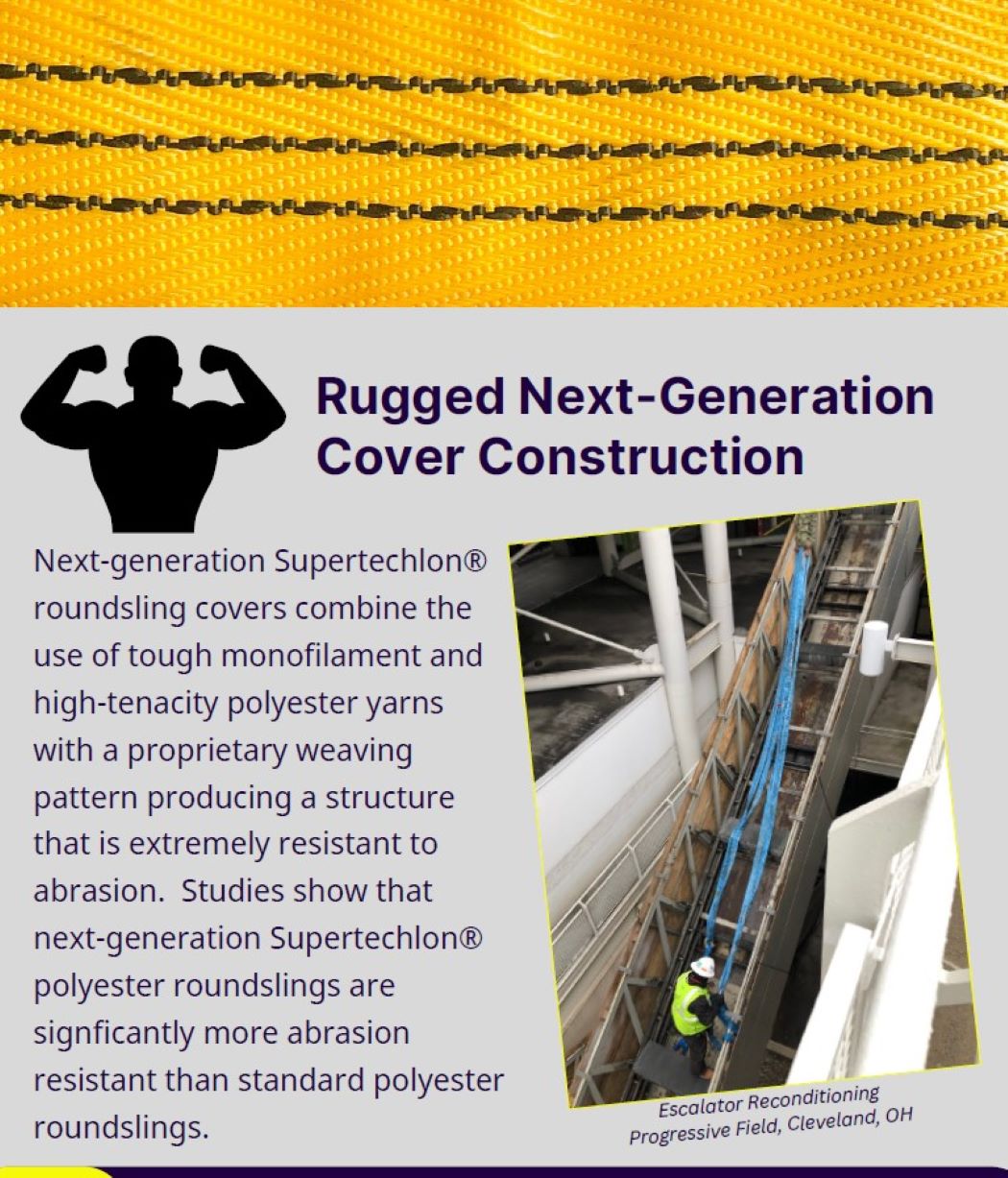 Liftex® SuperTechlon® Endless Round Sling / ST-ENR-15K-LC / Red