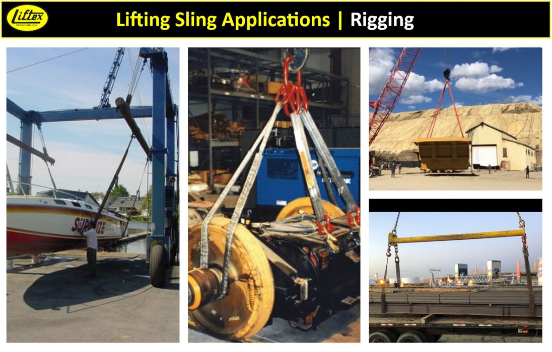 Liftex® Pro-Edge® | 2-Ply 4" Twisted Eye Polyester Web Sling | TE294 | 11,500 lb Vertical Capacity