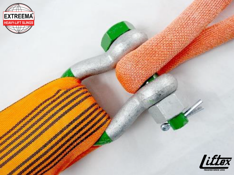 Lift-Tex® Extreema® XS | EXS30 Orange Endless Round Slings | Dyneema® Core, HMPE Cover