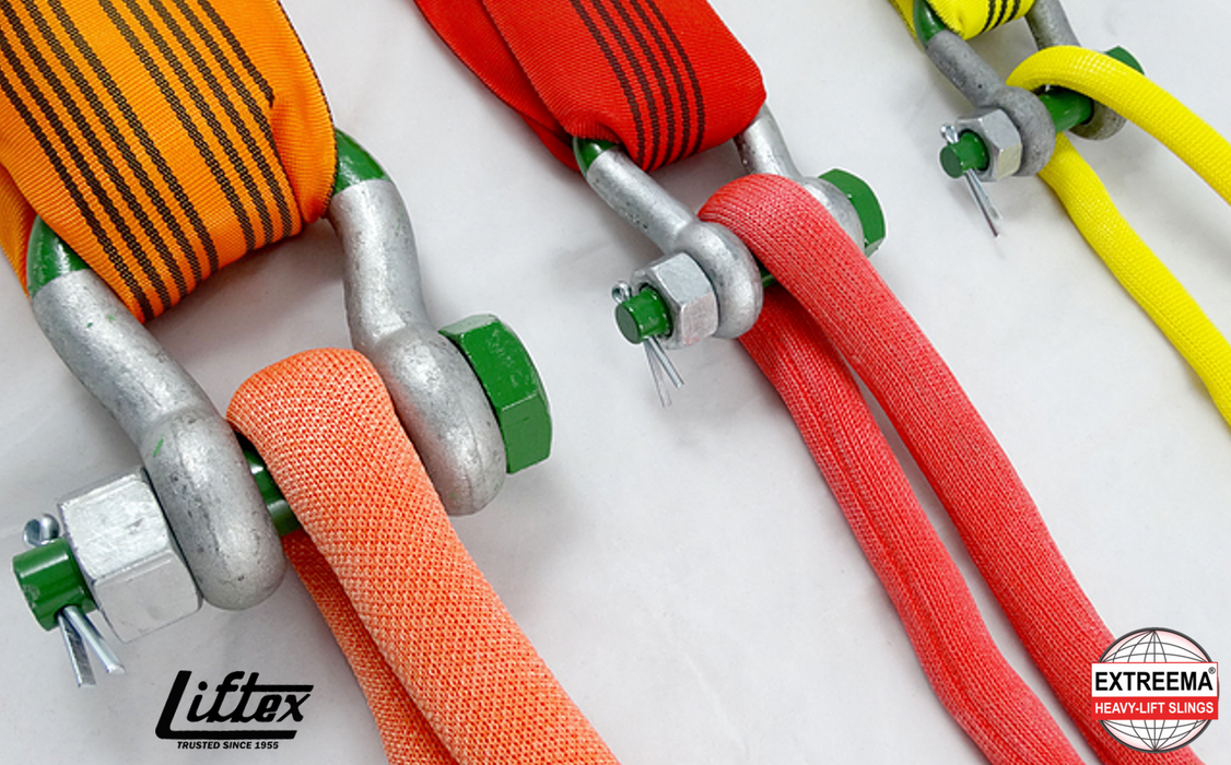 Lift-Tex® Extreema® XS | EXS30 Orange Endless Round Slings | Dyneema® Core, HMPE Cover