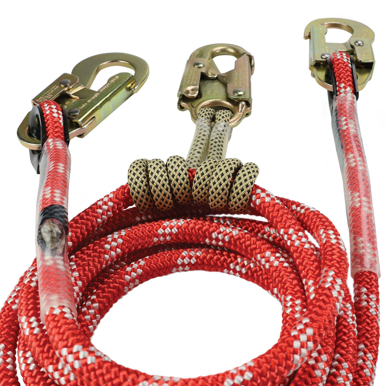 Pelican Rope Red-3 Positioning Lanyard