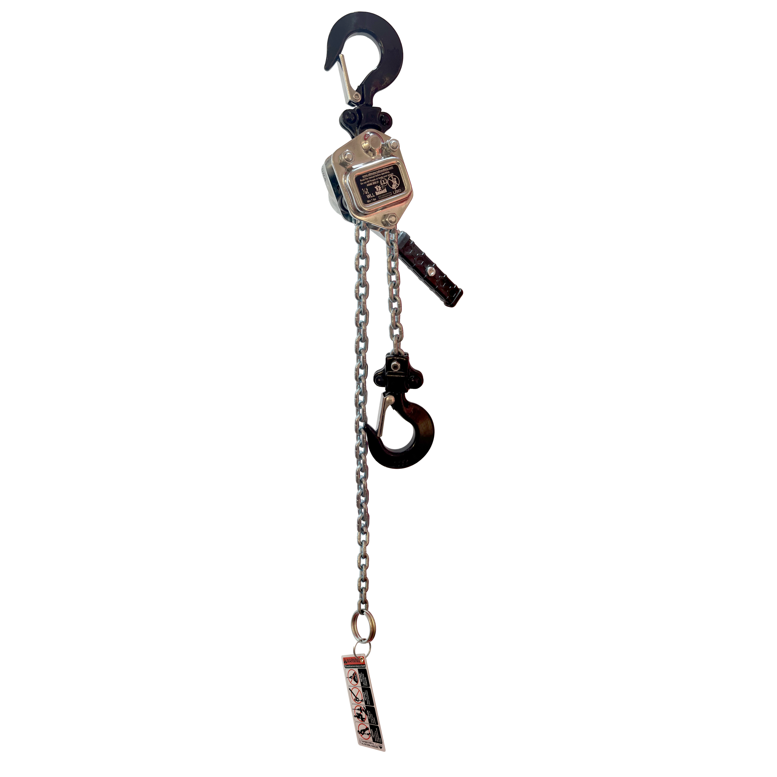 AMH LZ Mini low-headroom lever chain hoist (front)