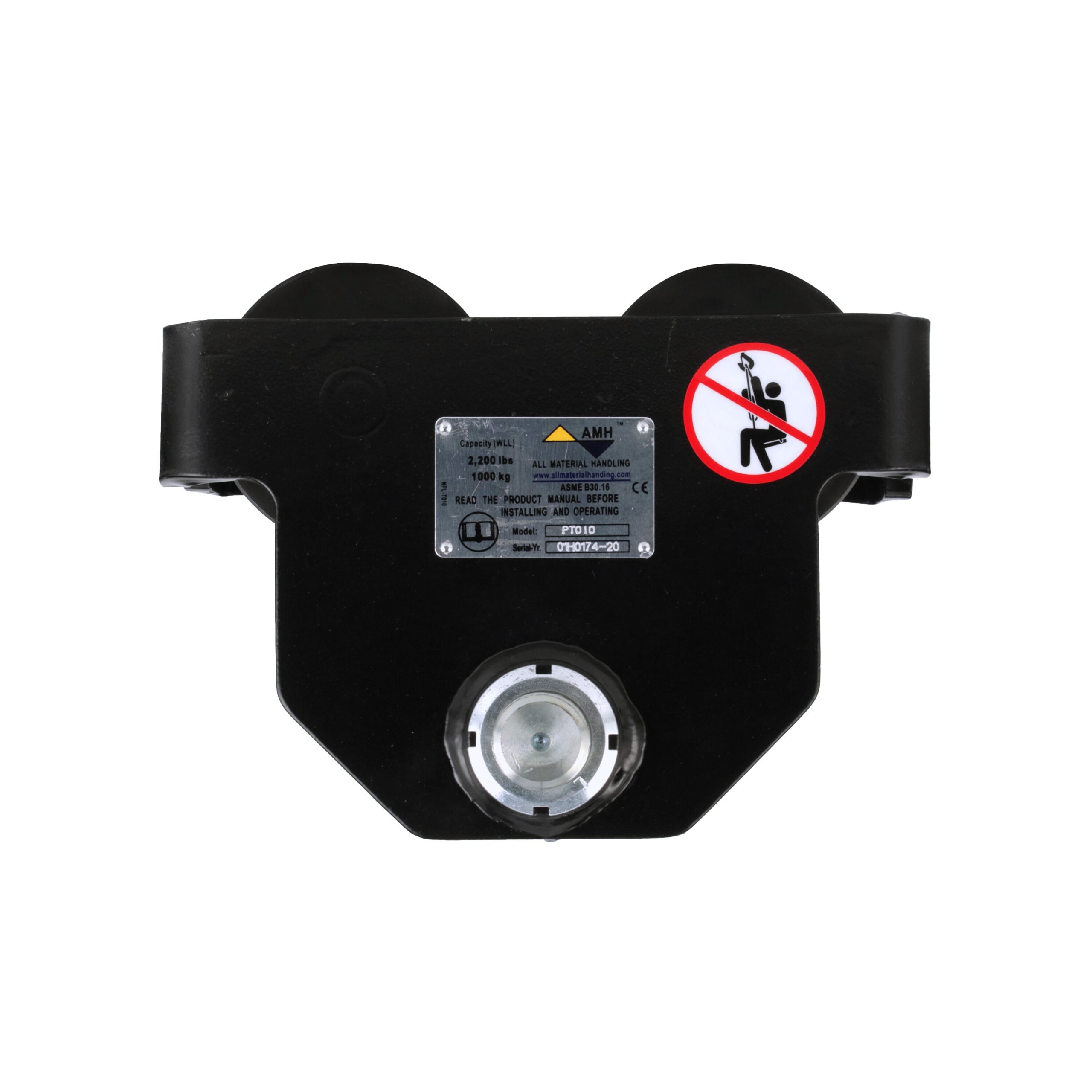 AMH PT-Series push beam trolley