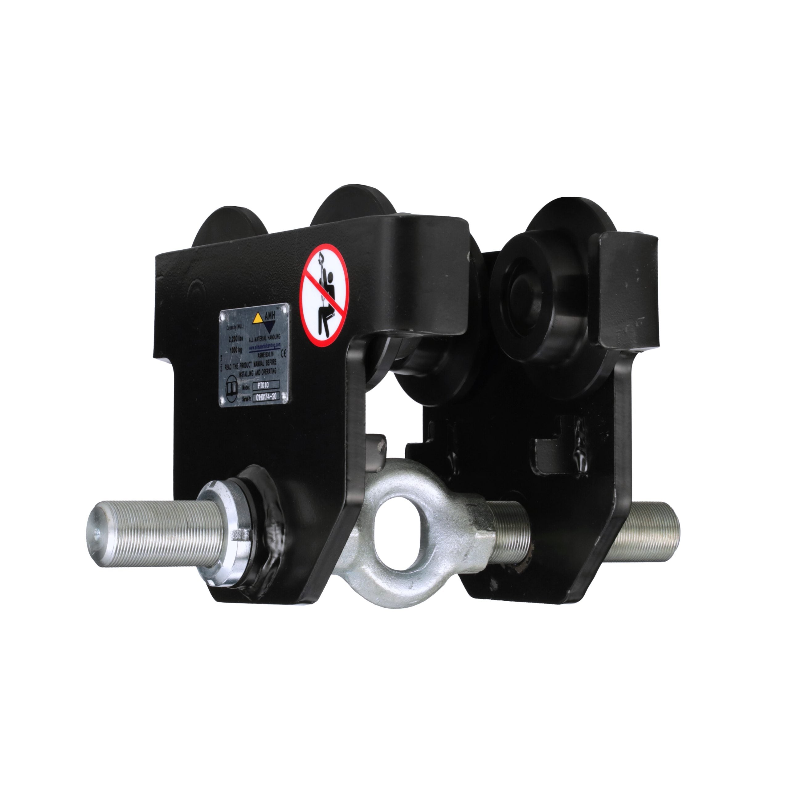 AMH PT-Series push beam trolley on beam