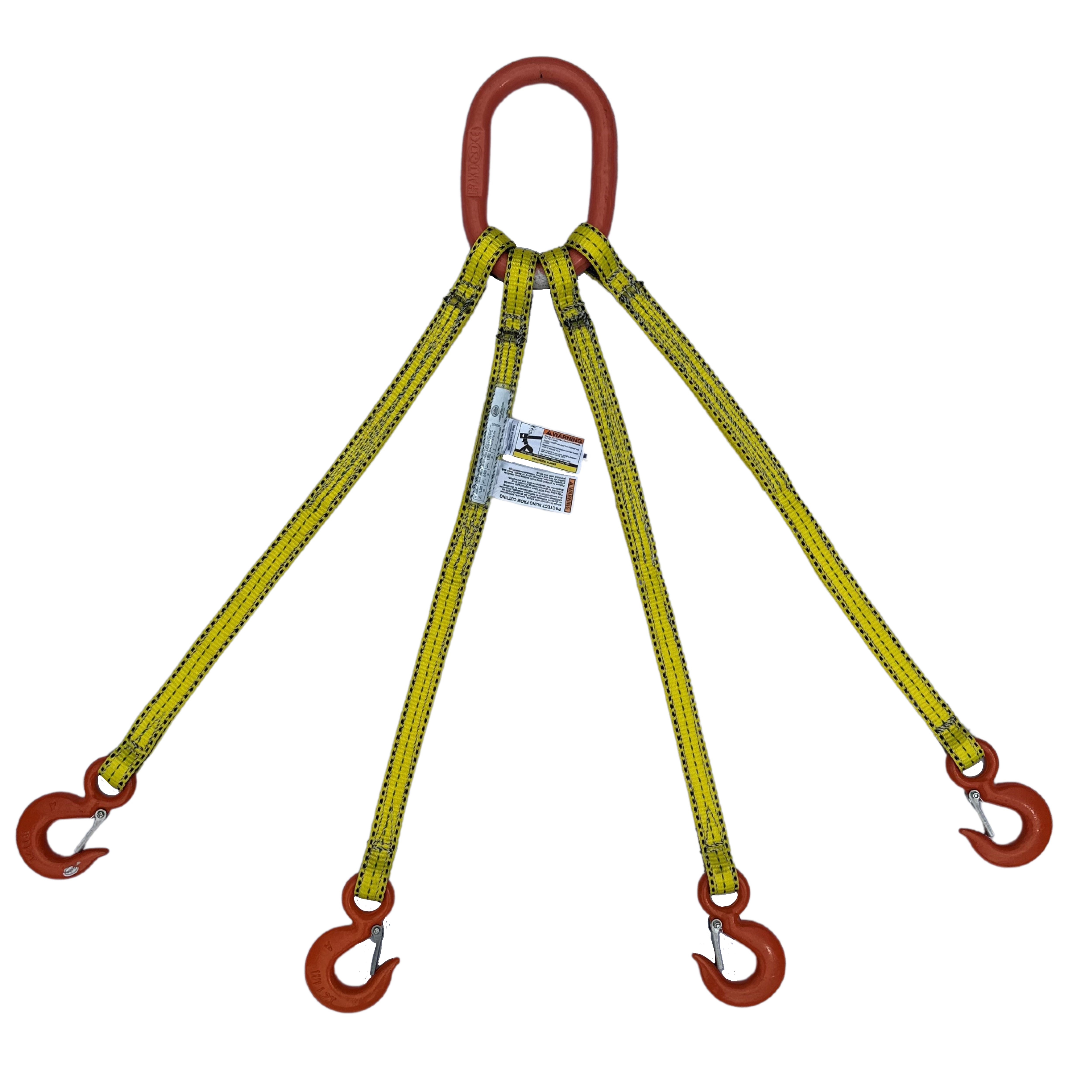 Liftex / Quad Leg Web Bridle Sling / Pro-Edge Polyester