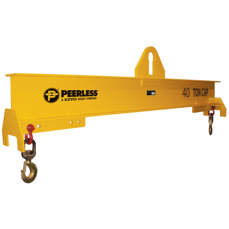 Peerless SDLB Standard Duty Lifting Beam - I-Beam Design w/ Flame Cut Bail