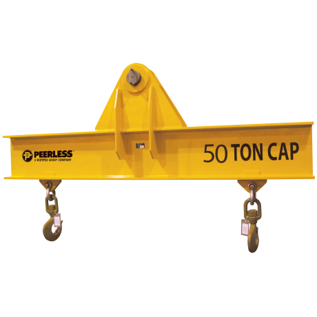 Peerless SDLB Standard Duty Lifting Beam - I-Beam Design w/ Pin Bail